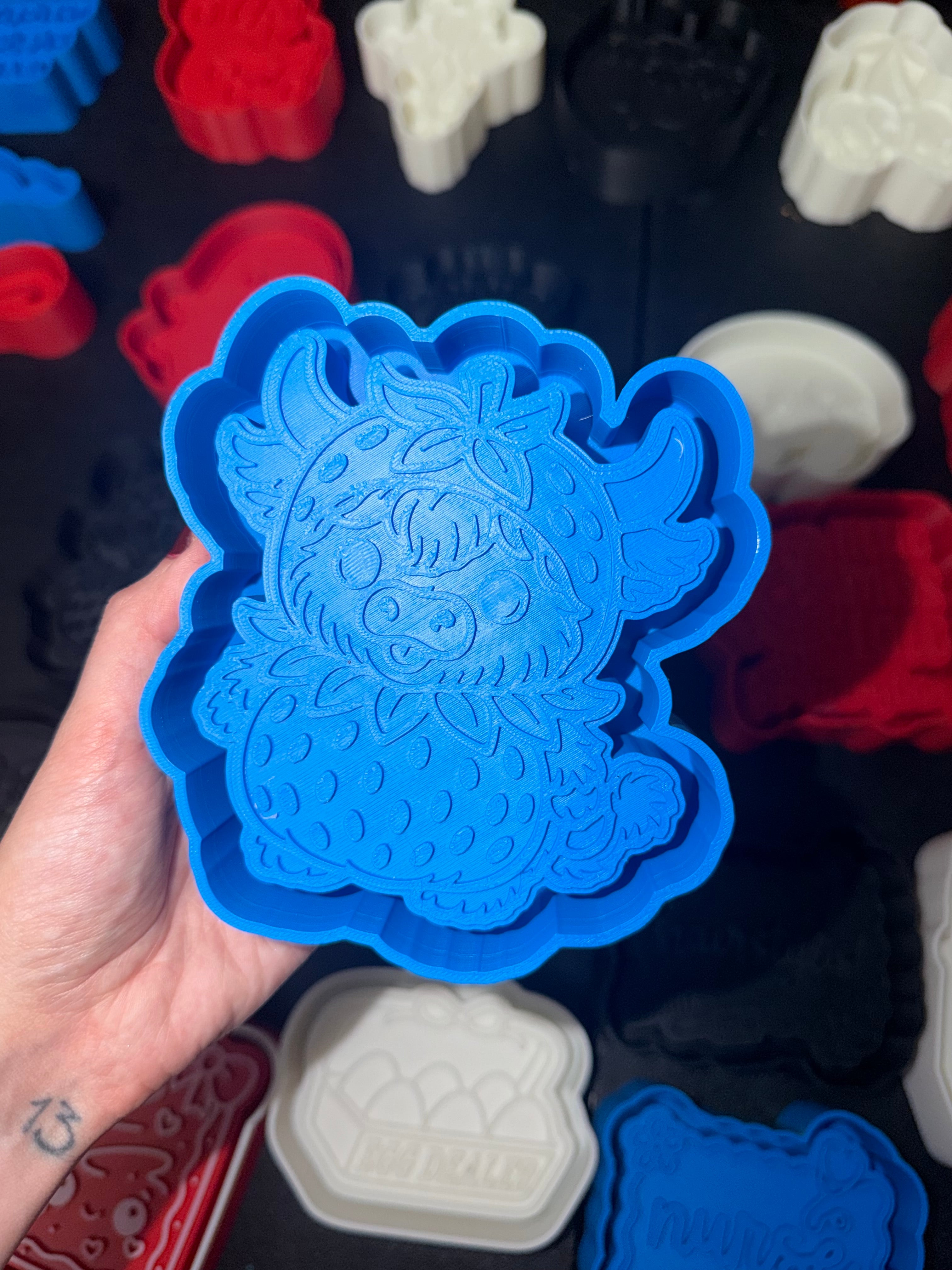 Strawberry Cow Mold