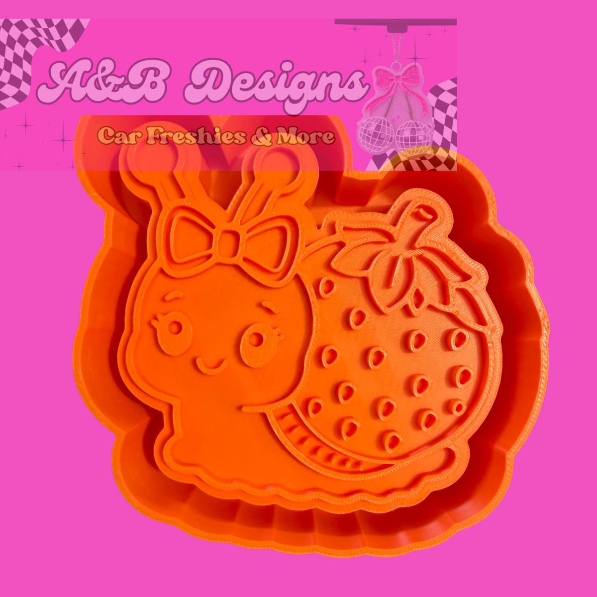 Strawberry Snail Mold