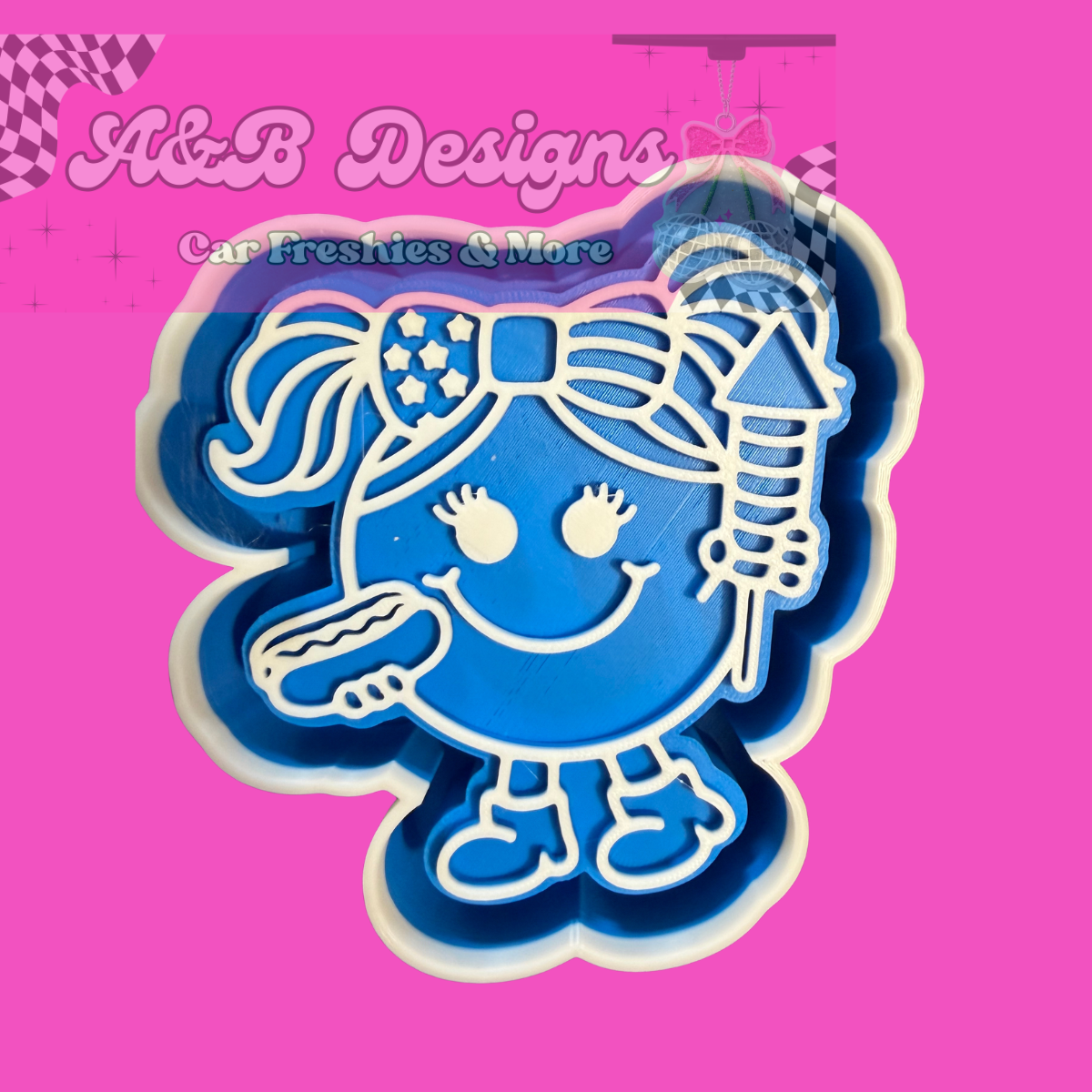Firecracker Girl Mold